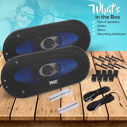 product image number 7 for Pyle Three-Way Speaker System