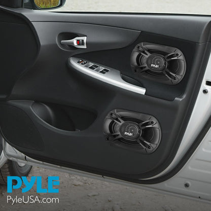 6x9" 500W 4-Way Car Speakers, Low Distortion, Butyl Rubber Surround (Pair)