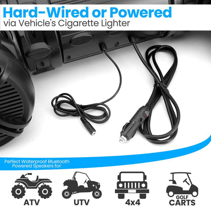 Atv/Utv Waterproof Bluetooth Speaker