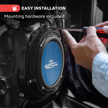 8" Car Subwoofer 600W Dual Voice Coil Blue Injection Molded Cone