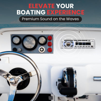 Marine Bluetooth Cd/Mp3 Radio Receiver