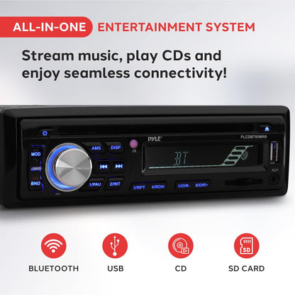 Marine Bluetooth Mp3 Stereo Speaker Kit
