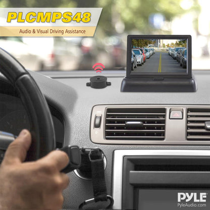 Backup Camera System, Night Vision, 4.3" LCD, Waterproof, Parking Sensors