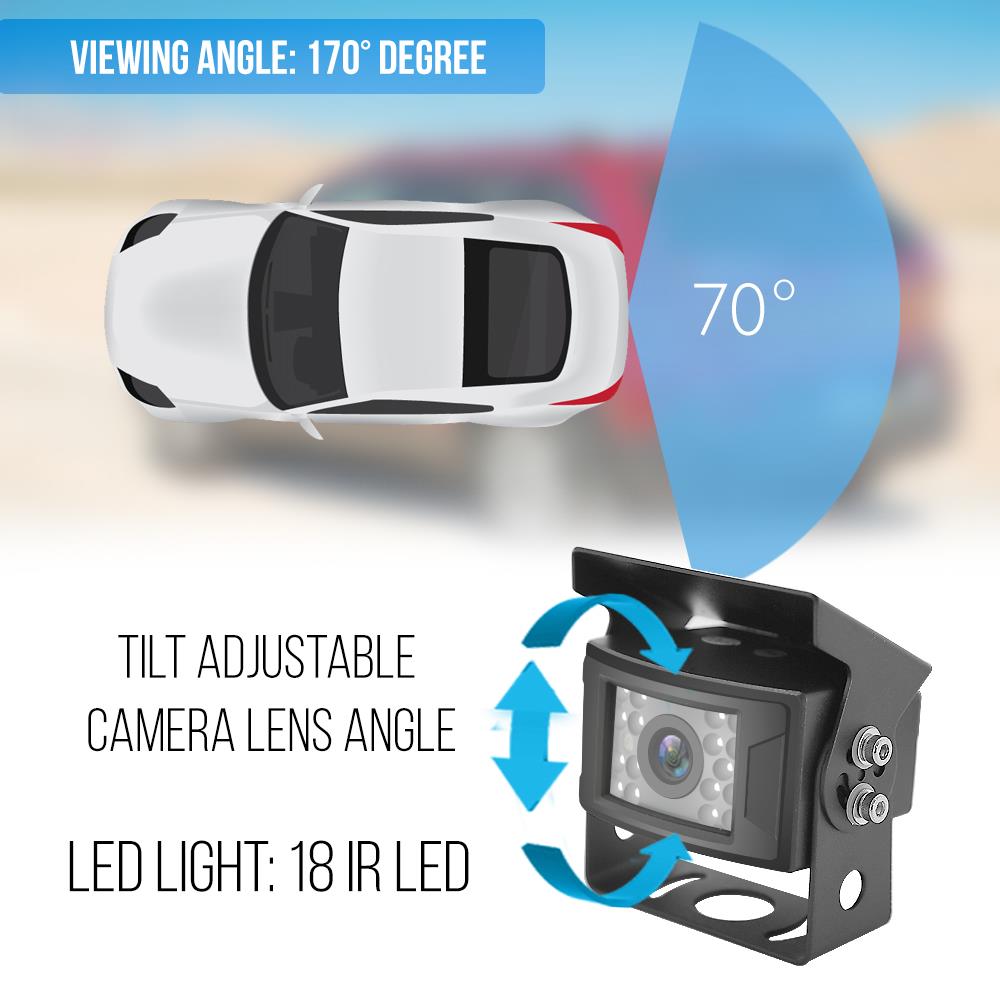 product image number 5 for Pyle Backup Camera & Monitor (For Bus/Truck)