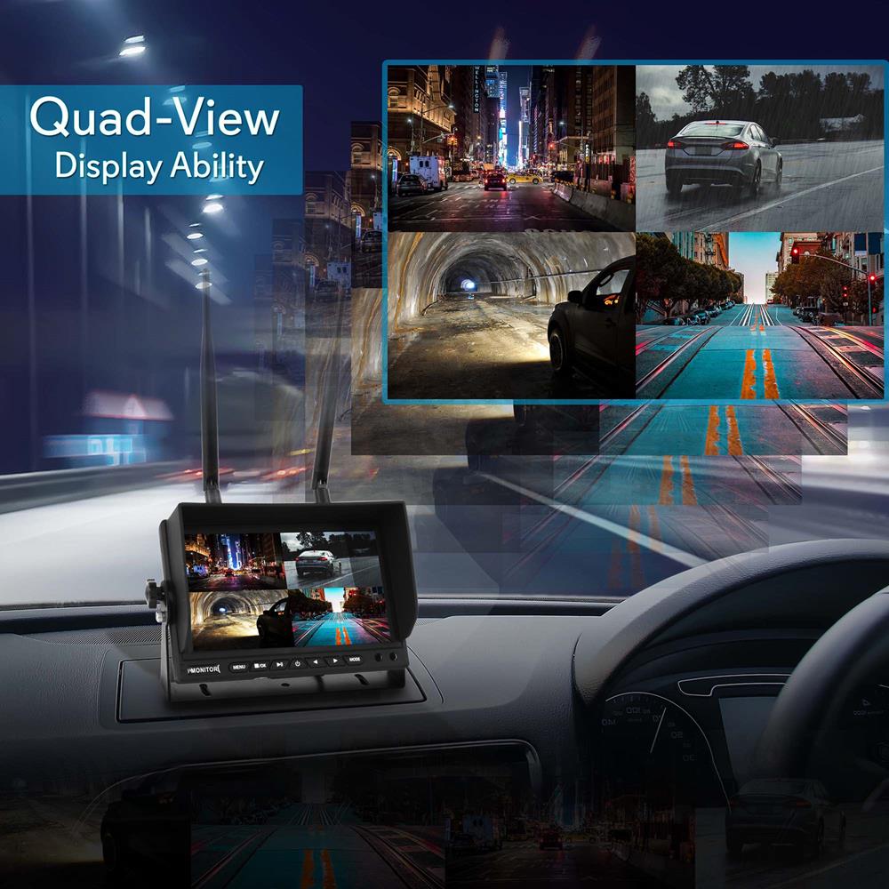 product image number 3 for Pyle Backup Cameras & Monitor (For Bus/Truck)