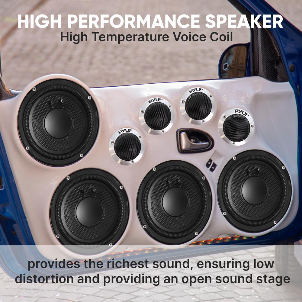 product image number 4 for Pyle Car Audio Speakers Component Kit
