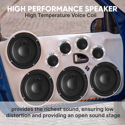 product image number 4 for Pyle Car Audio Speakers Component Kit