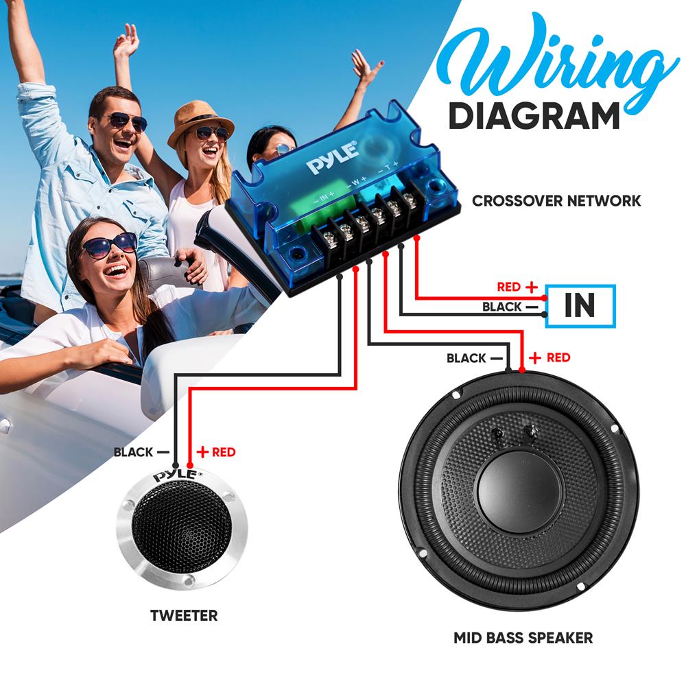 product image number 5 for Pyle Car Audio Speakers Component Kit