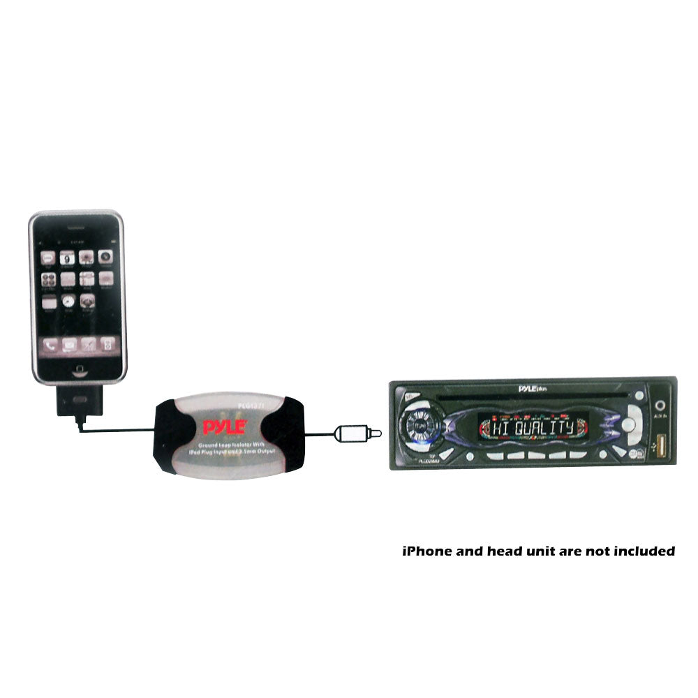 product image number 3 for Pyle Stereo Audio Ground Loop Isolator