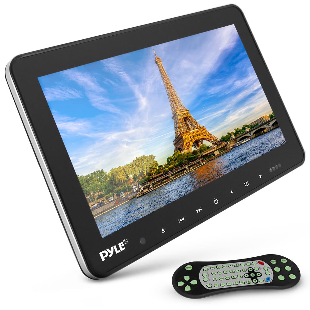 product image number 1 for Pyle 10.5" Car Headrest Dvd Player