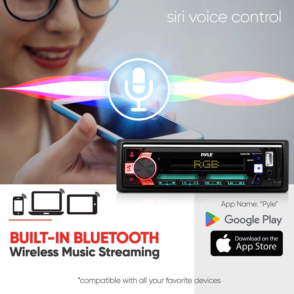 product image number 5 for Pyle Wireless Bt Streaming Mp3 Radio Receiver