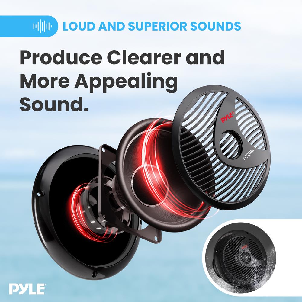 product image number 4 for Pyle Marine Bluetooth Mp3 Radio Receiver