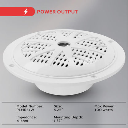 5.25'' Marine Component Speakers