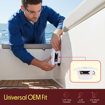 5.25'' Marine Component Speakers