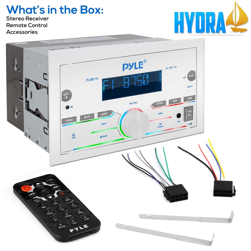 product image number 8 for Pyle Marine Bluetooth Cd/Mp3 Radio Receiver