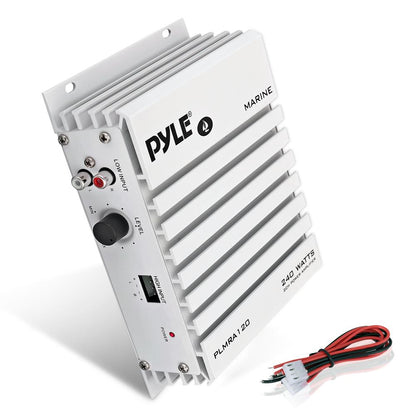 Marine Amplifier 240W Waterproof 4-Channel Aluminum Heatsink