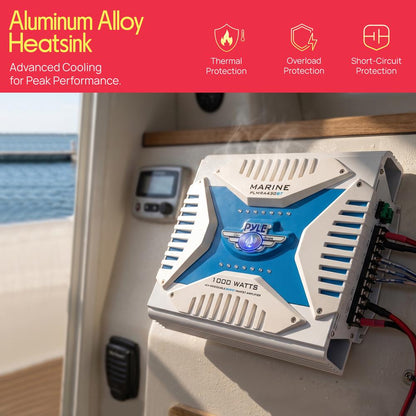 4-Ch. Elite Bluetooth Marine Amplifier