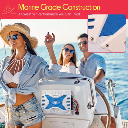 4-Ch. Elite Bluetooth Marine Amplifier