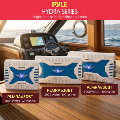 4-Ch. Elite Bluetooth Marine Amplifier