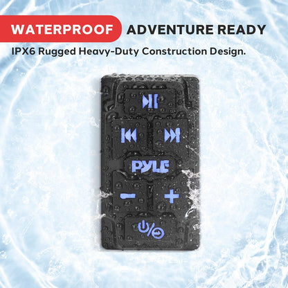 Wireless BT Marine Audio Controller, Waterproof, Universal Mount