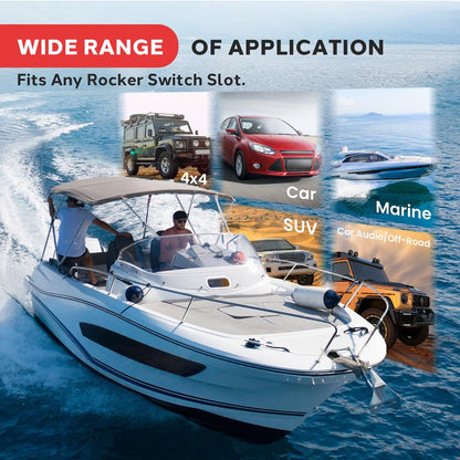 Wireless BT Marine Audio Controller, Waterproof, Universal Mount