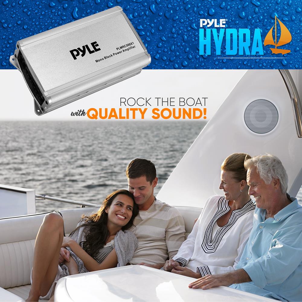 product image number 6 for Pyle Mono-Block Weather Resistant Audio Ampli