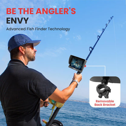 Underwater Fishing Camera, HD Lens, 7" LCD, Infrared Night Vision, Waterproof