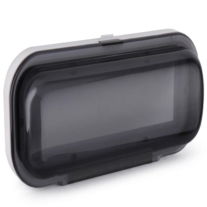 Marine Stereo Cover, Water Resistant, Smoke Window, White