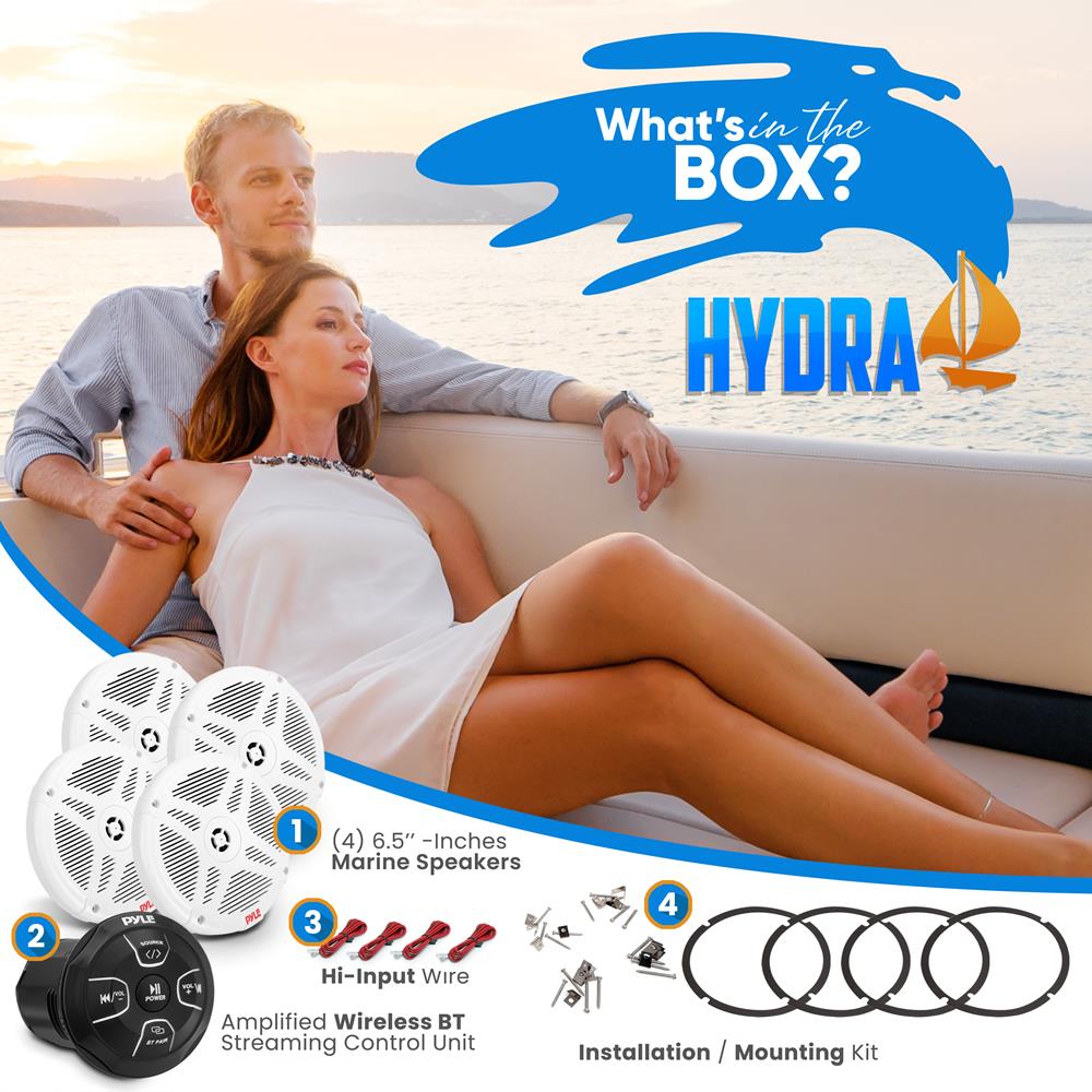 product image number 2 for Pyle Waterproof Rated Off-Road Speakers