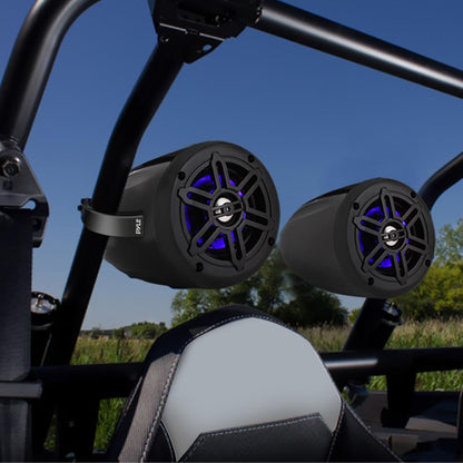 product image number 4 for Pyle 4” Waterproof Rated Led Tower Speakers 1
