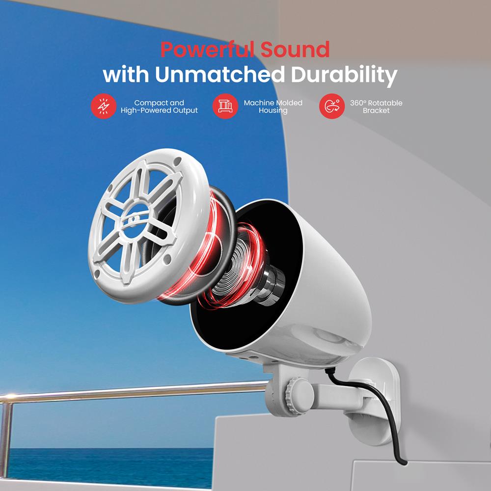 product image number 3 for Pyle Marine Utv Off-Road Speaker