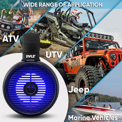 product image number 5 for Pyle Marine Wakeboard Bluetooth Speaker Syste