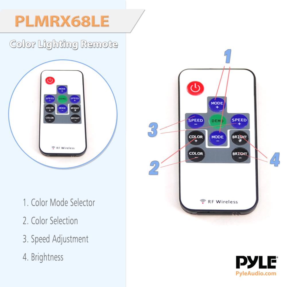 product image number 6 for Pyle 6.5 Inch Component Marine Led Speakers