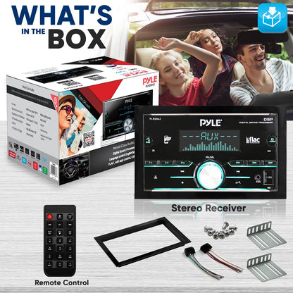 product image number 2 for Pyle Bluetooth Mp3 Dsp Radio Receiver