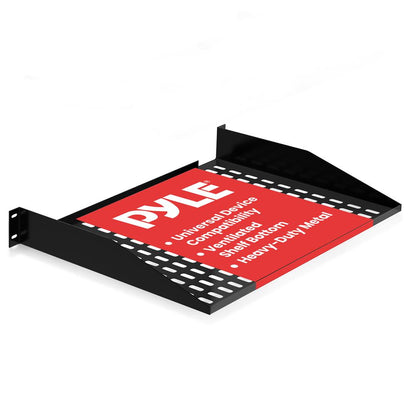 2U Server Rack Shelf, Universal Device Server Rack Mounting Tray