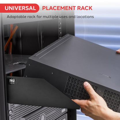2U Server Rack Shelf, Universal Device Server Rack Mounting Tray