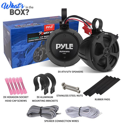 Waterproof Off-Road Speakers 1000W Bluetooth Marine Grade 5.25"