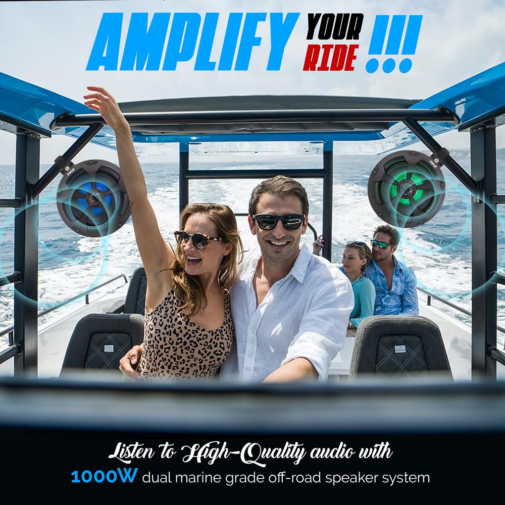 product image number 4 for Pyle Waterproof Rated Off-Road Speakers