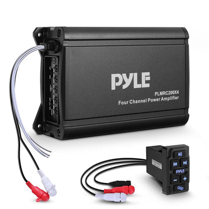 4-Ch. Waterproof Marine Audio Amplifier Kit