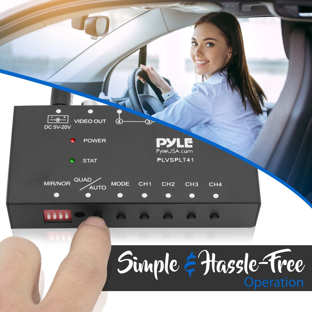 product image number 5 for Pyle 4-Ch. Video Picture Splitter