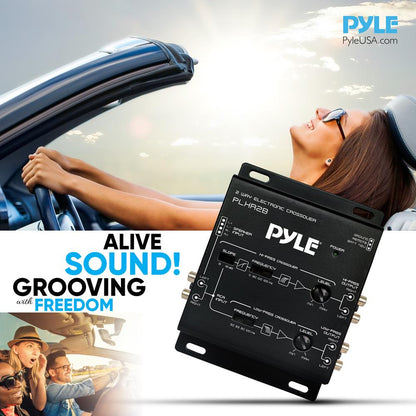 2-Way Audio Crossover Network - Enhanced Sound - Independent Output Control