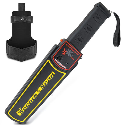Handheld Metal Detector Wand High Sensitivity LED Alerts