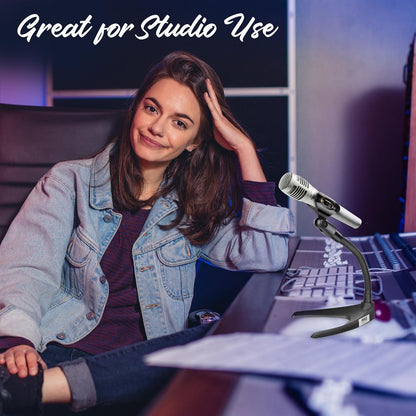 product image number 6 for Pyle 2 Pcs. Desktop Microphone Stands