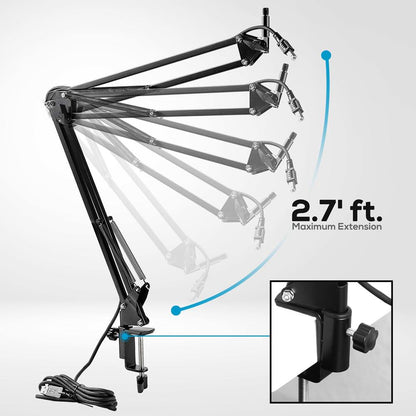 product image number 2 for Pyle Microphone Arm Stand