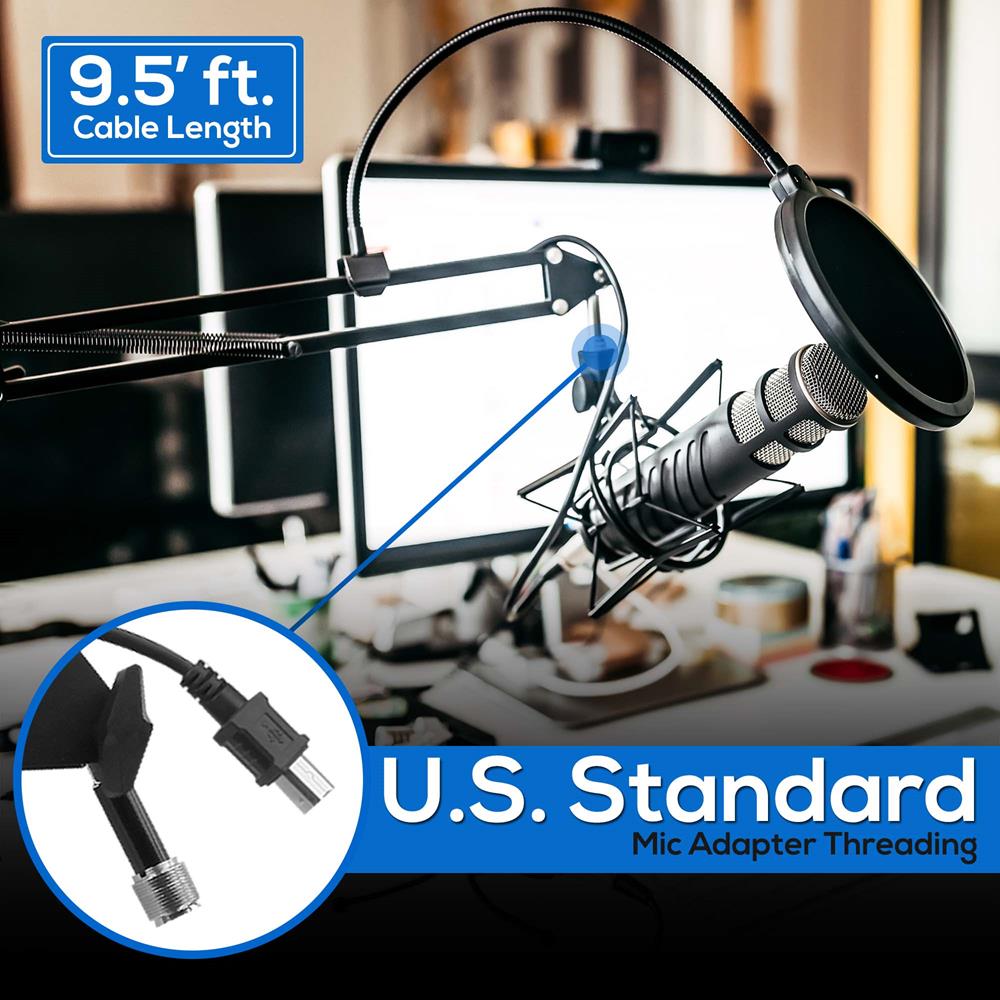 product image number 7 for Pyle Microphone Arm Stand