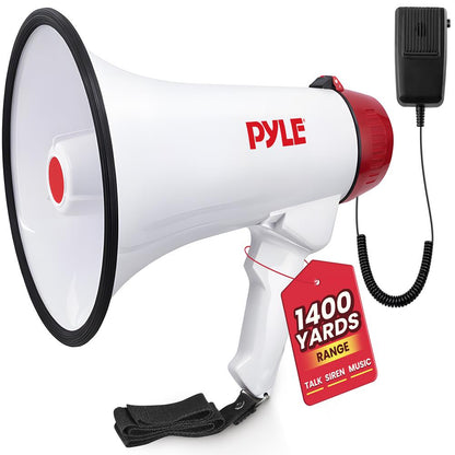 Megaphone With Plug-In Handheld Mic