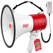 Bluetooth Megaphone - Pa Megaphone Bullhorn Speaker With Wireless Audio Streaming, Wired Microphone, Mp3/Usb/Sd/Aux