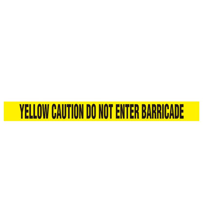6 Pieces Caution Tape Set 656ft High Visibility Polyethylene Yellow