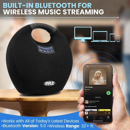 Wireless Bluetooth Speaker, Clear Sound, 220W Waterproof, Portable