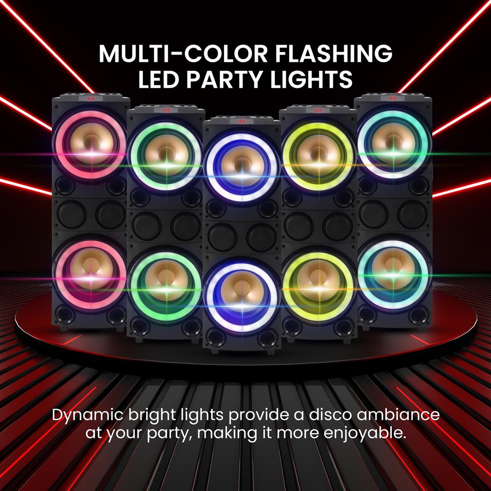 product image number 4 for Pyle Bluetooth Karaoke  Pa Speaker System